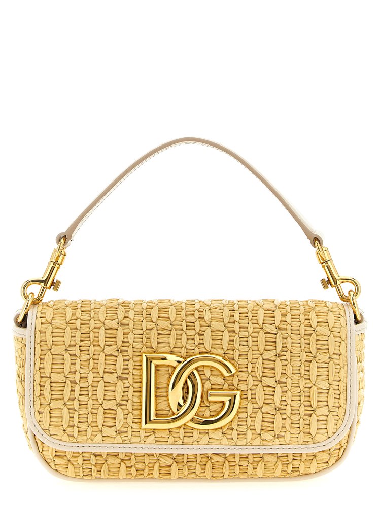 ショルダーバッグ・ポシェット Dolce & Gabbana Crochet shoulder bag (BB7836AC705 8W047) Rafia crochet shoulder bag in Multicolor for Women