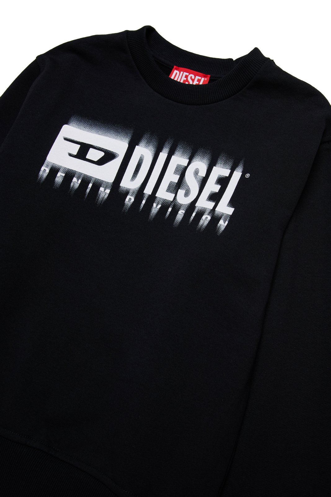 Diesel Kids Logo Printed Crewneck Sweatshirt