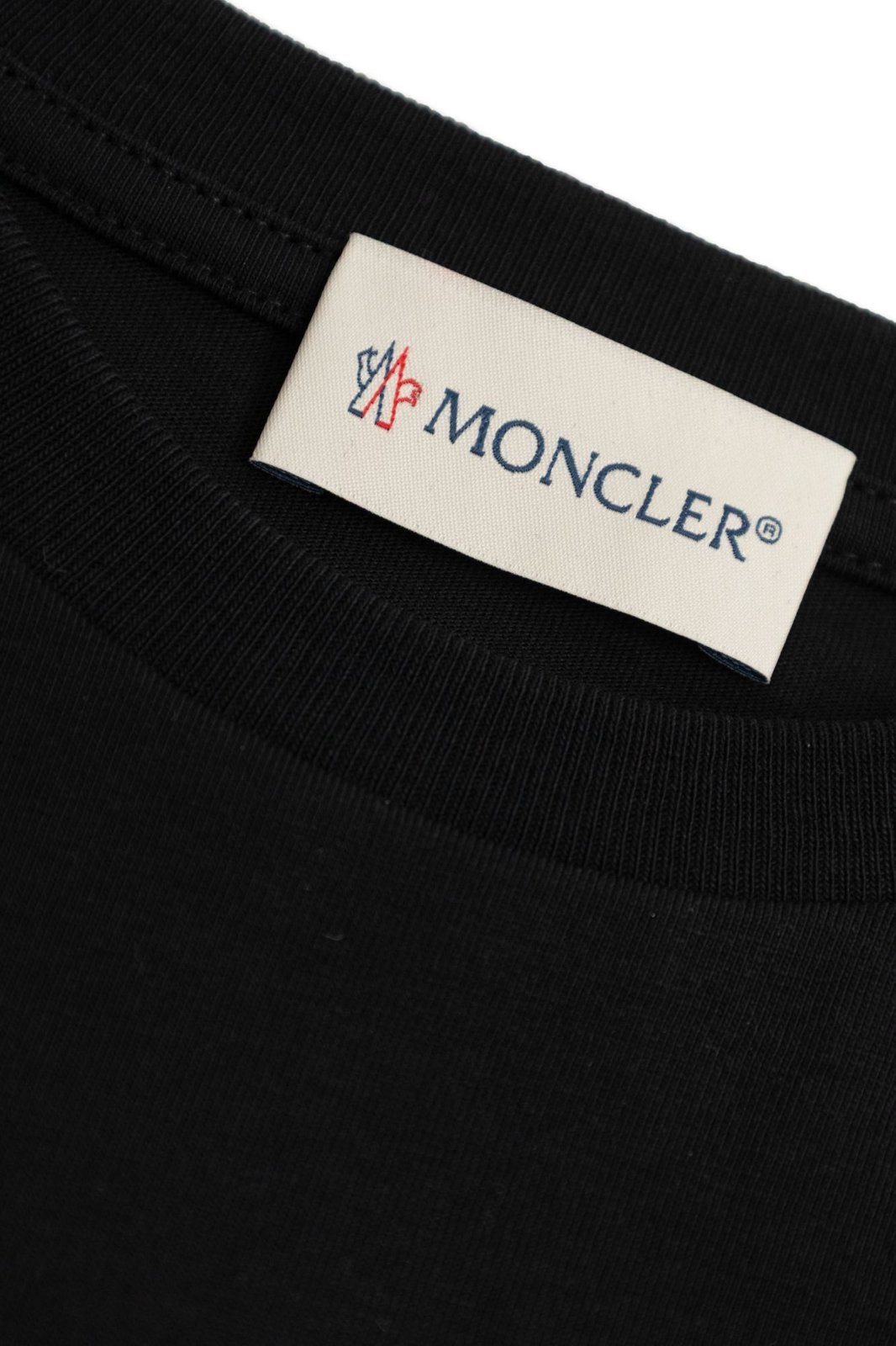 Moncler Enfant Logo Embroidered Crewneck T-Shirt