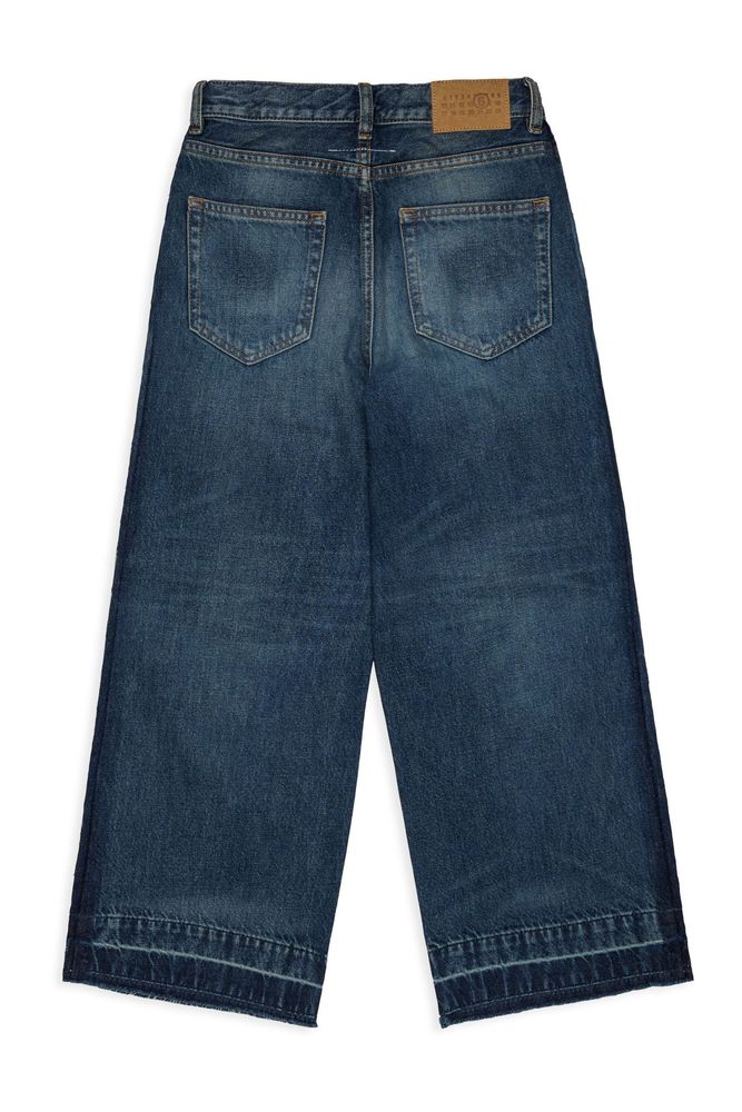 MM6 Maison Margiela Kids 와이드 레그 패널 진