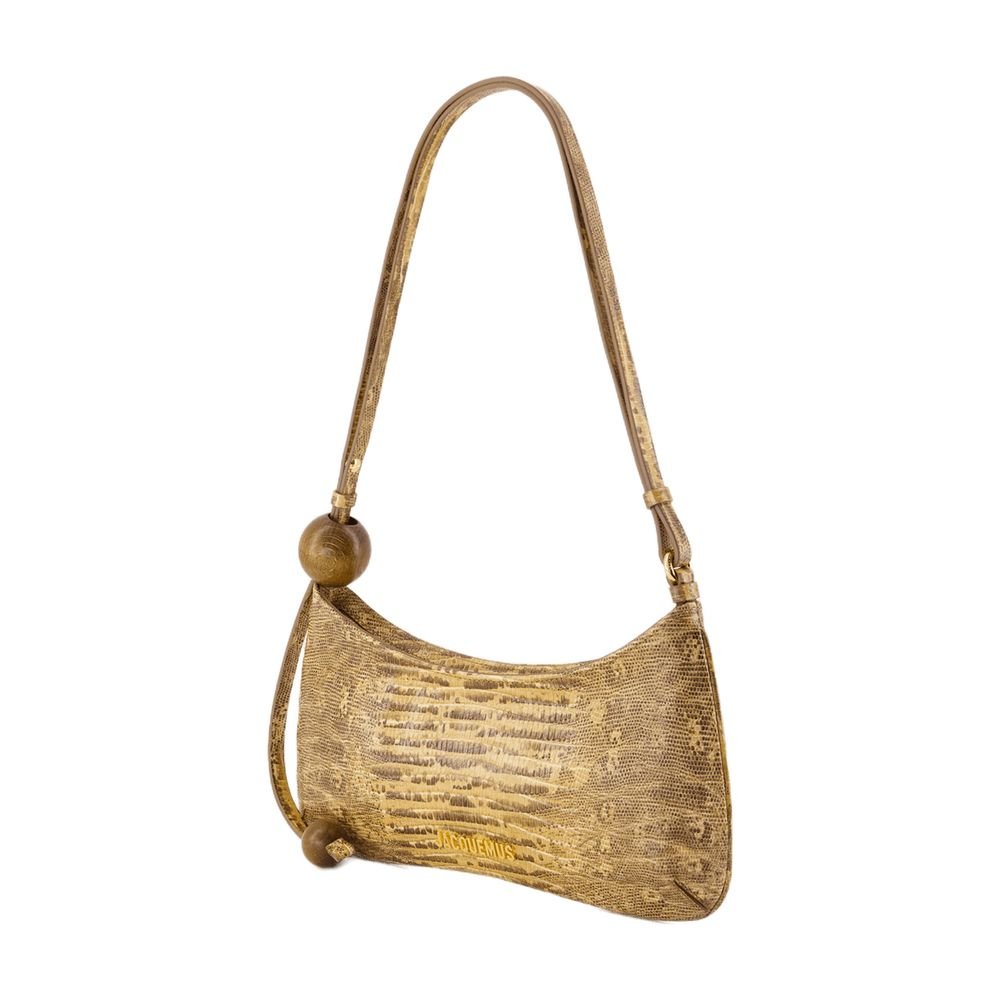 Jacquemus Le Bisou Perle Logo Plaque Shoulder Bag