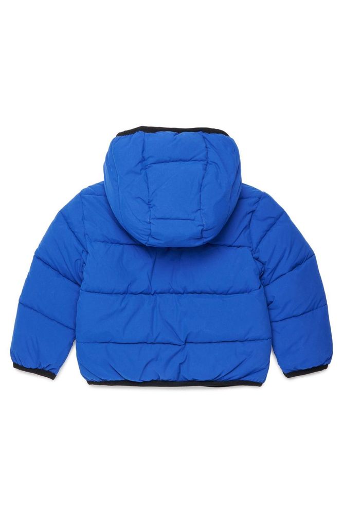 Diesel Kids 제코프 로고 후드 자켓