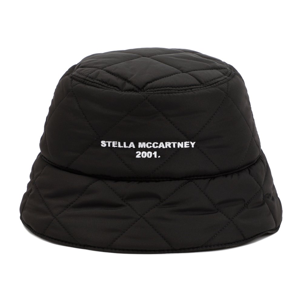 ハット Stella McCartney FW22 Black nylon hat (900453WP0076 T840) Stella McCartney Quilted Bucket Hat – Cettire