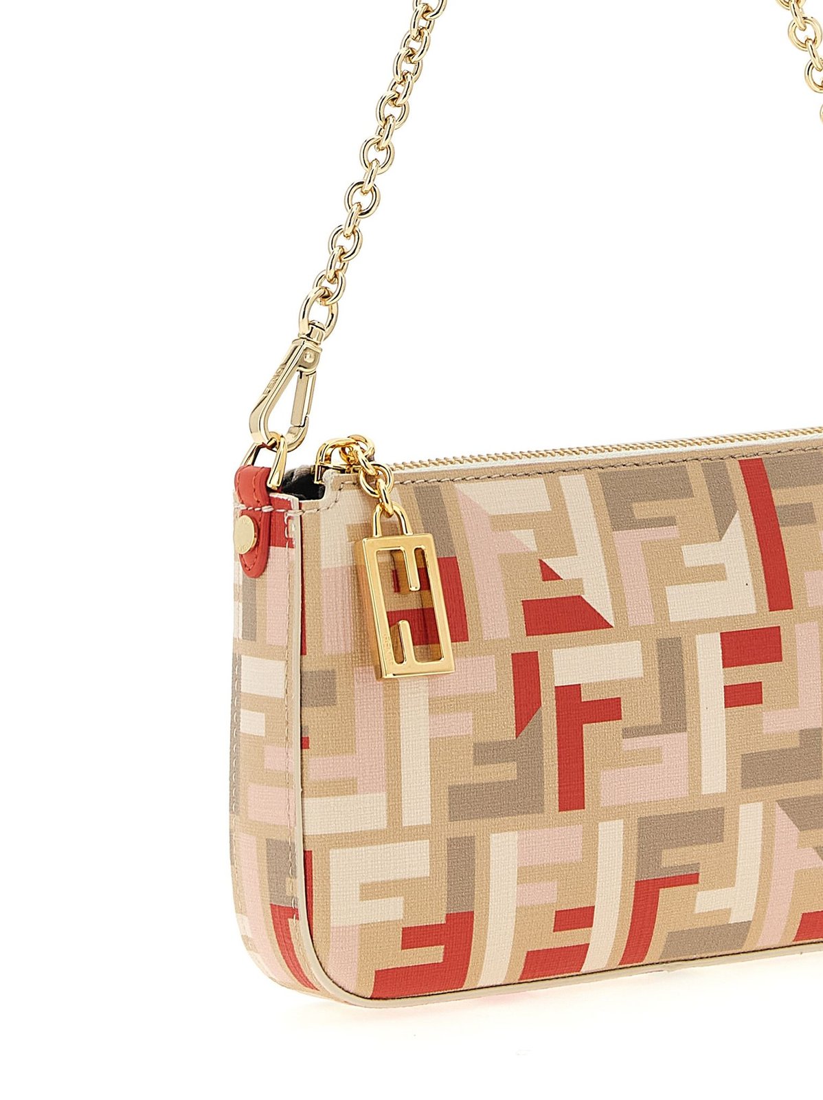 Fendi Baguette FF Printed Pouch
