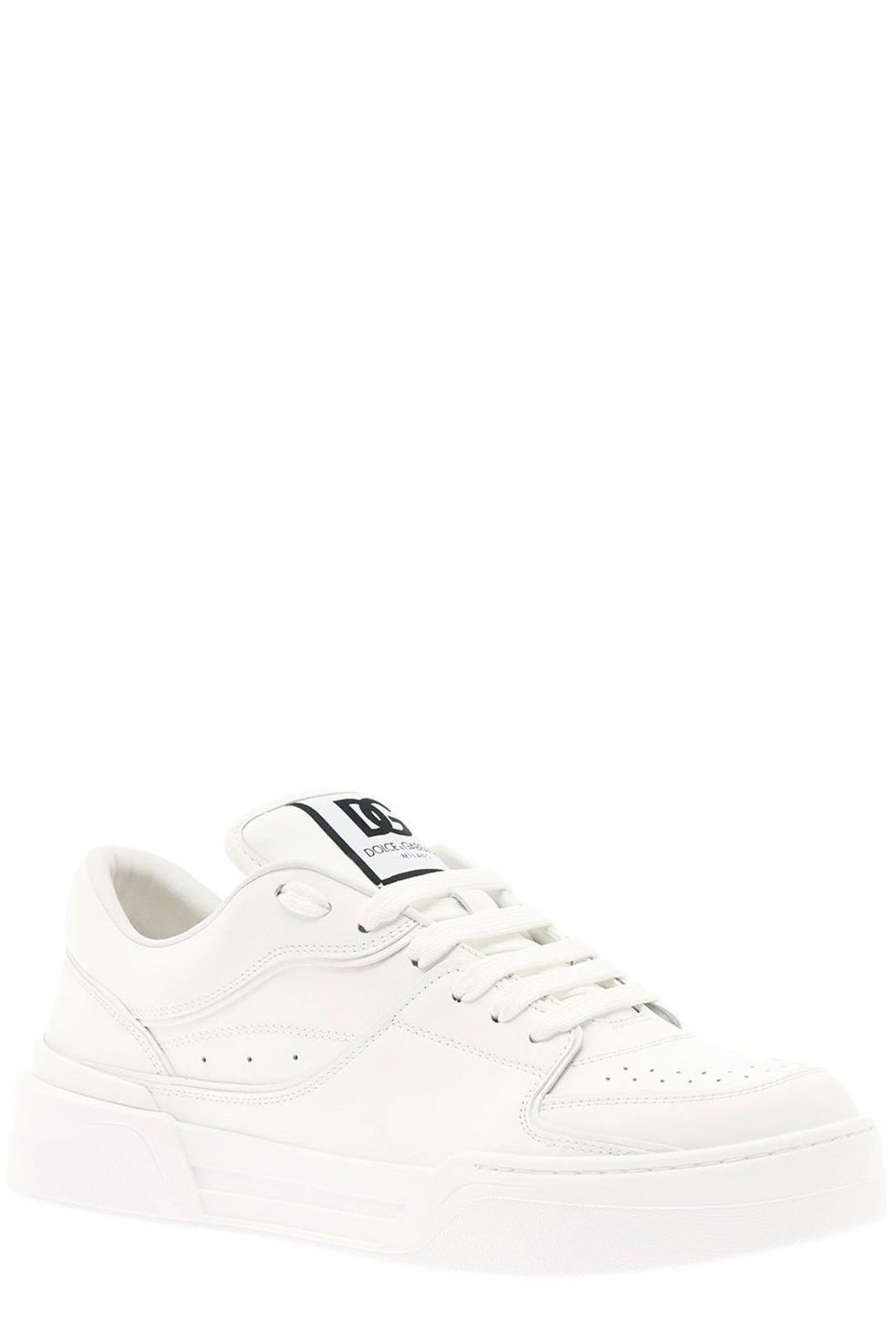 Dolce & Gabbana Roma Logo-Patch Low-Top Sneakers