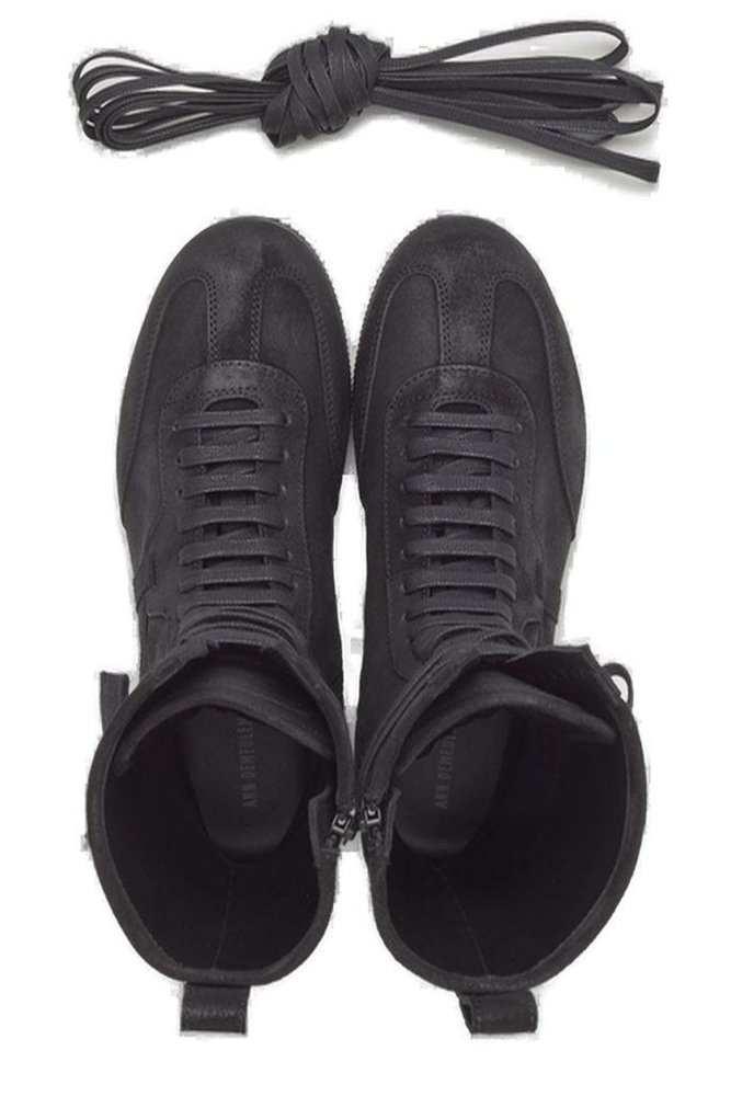 Ann Demeulemeester 피데스 하이탑 복싱 스니커즈