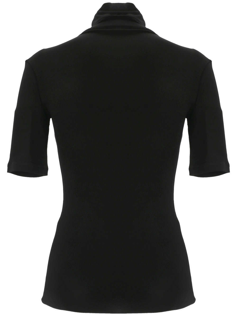 Off-White Logo Printed Turtleneck Top