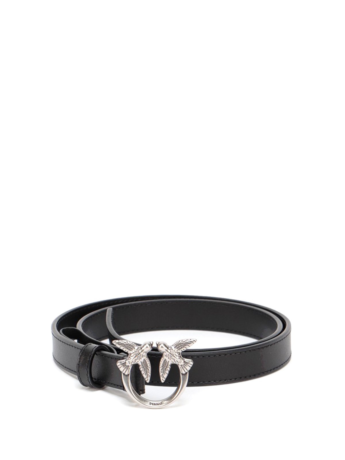 Pinko Love Bird Plaque Buckle Belt