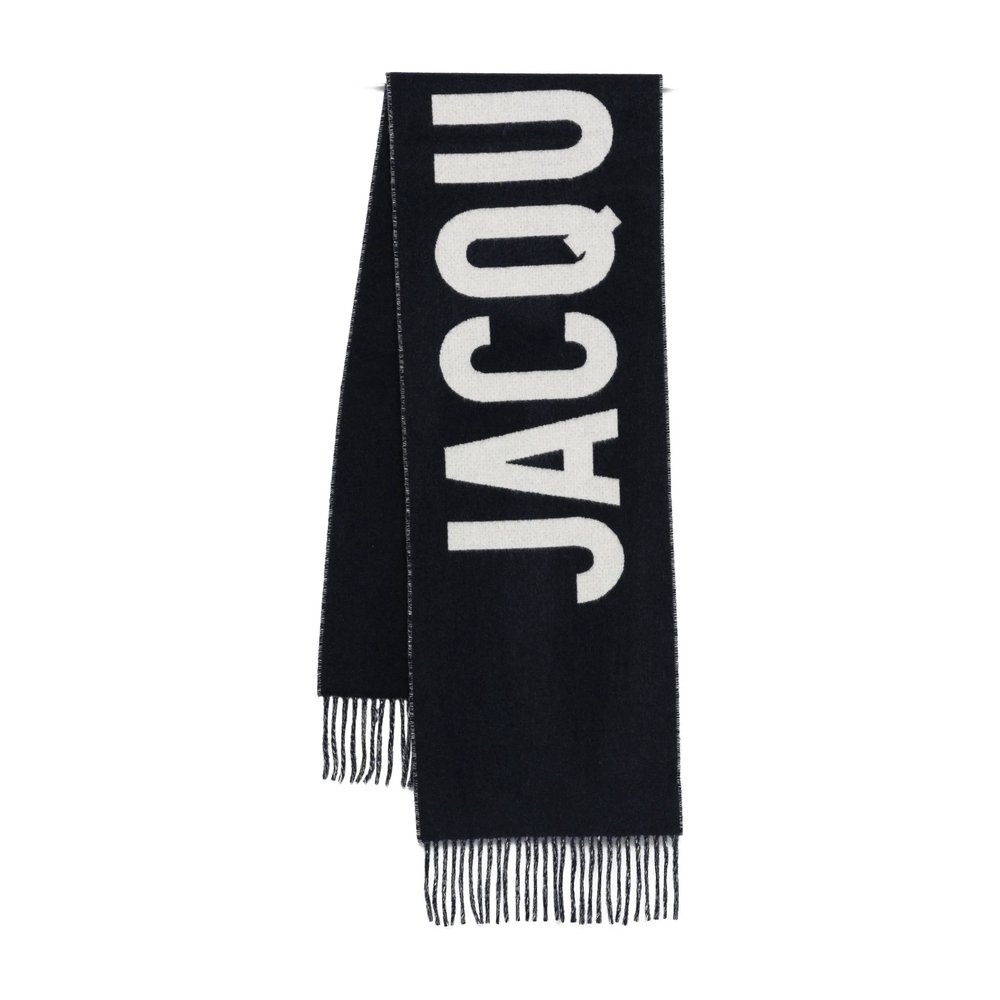 Jacquemus Fringe Logo Scarf