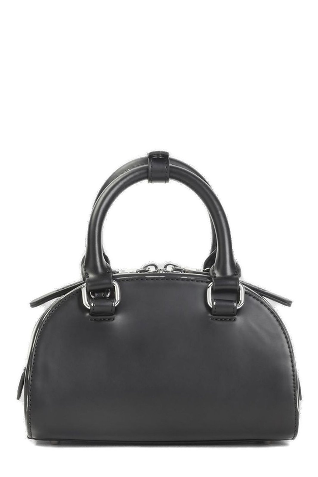 Diesel Logo Debossed Zipped Top Handle Bag