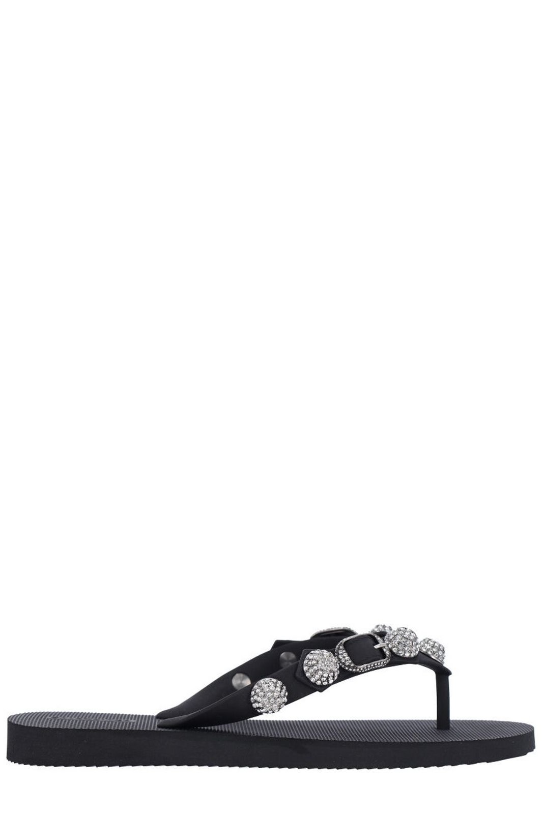 Balenciaga Cagole Studded Thong Sandals