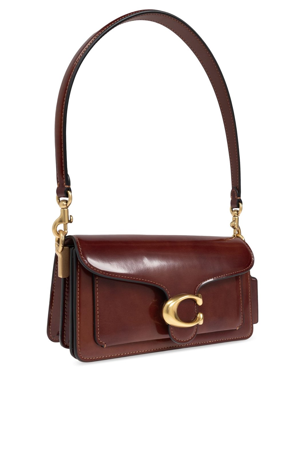 Coach Tabby 20 Logo Plaque Shoulder Bag