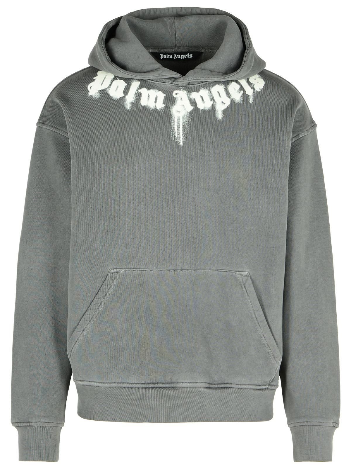 Palm Angels Logo Printed Hoodie