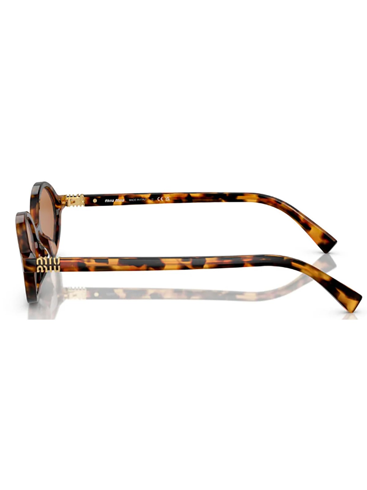 Miu Miu Eyewear Oval Frame Sunglasses