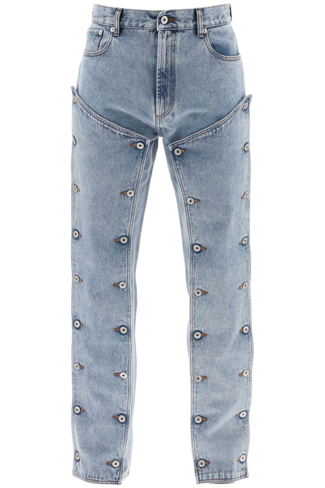 Y/Project Panelled Mid Rise Denim Jeans