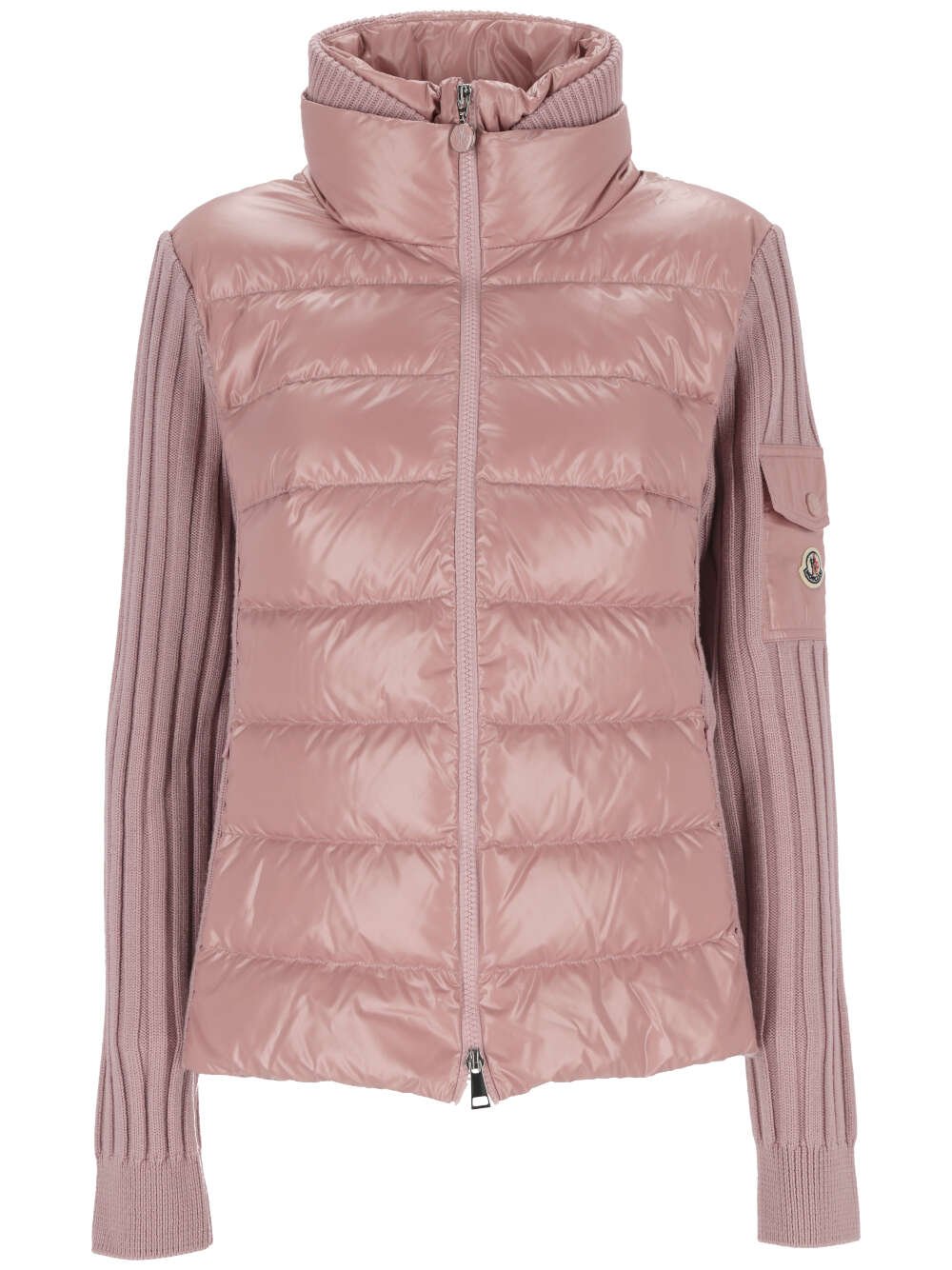 Moncler Panelled Padded Jacket – Cettire