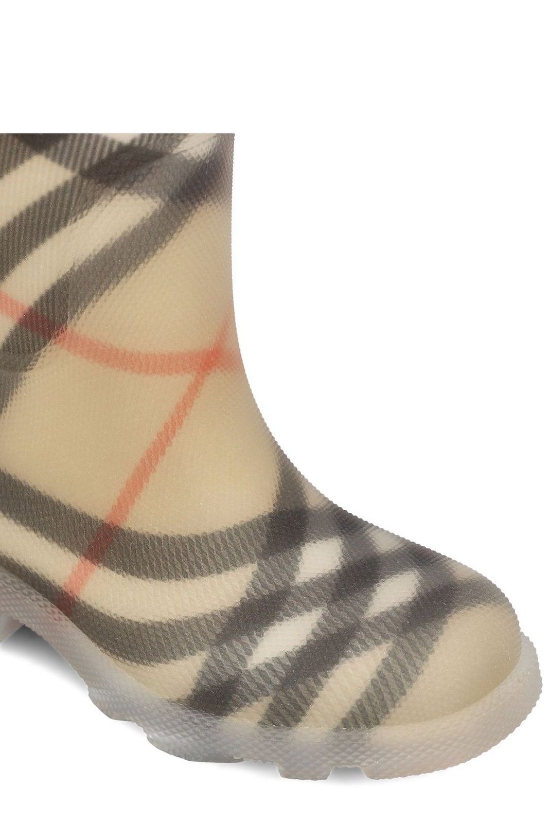 Burberry Kids Marsh Checked Slip-On Ankle Boots