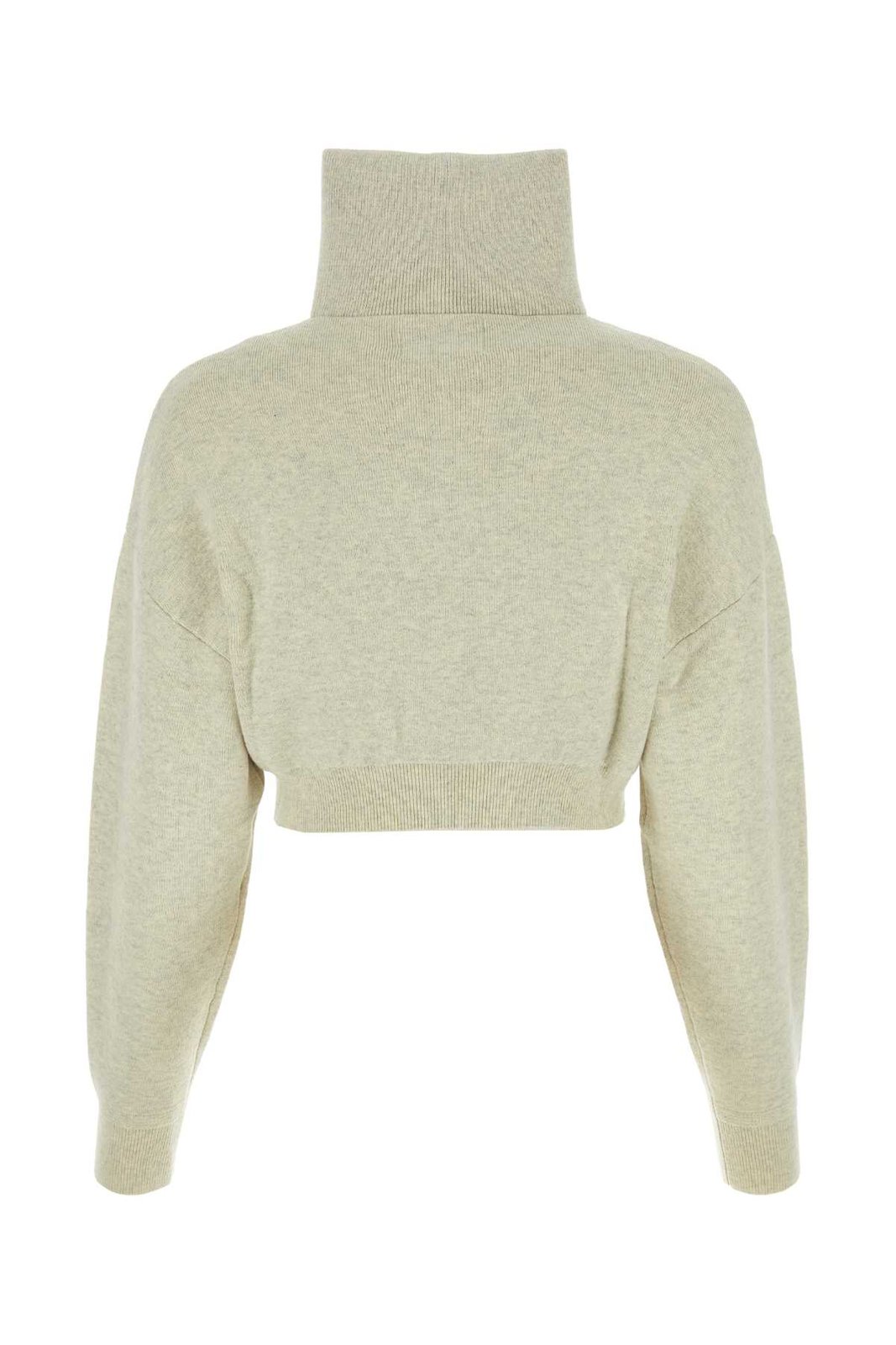 Isabel Marant Étoile Oxane Logo Embroidered Cropped Cardigan