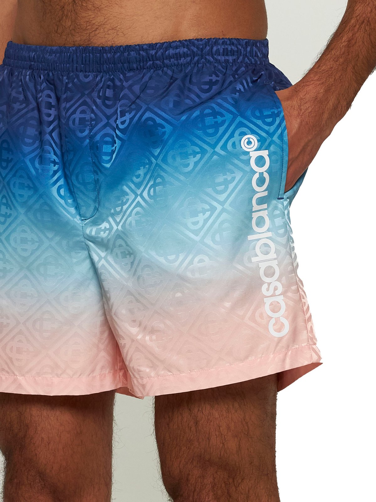 Casablanca Jacquard Gradient Swim Shorts