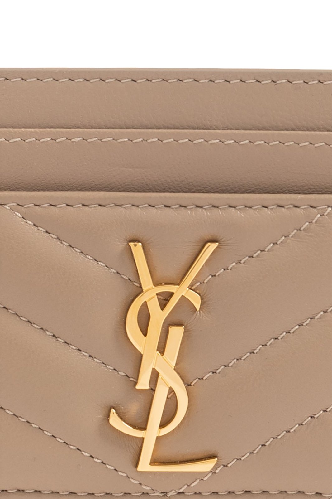 Saint Laurent Cassandre Matelassé Card Case