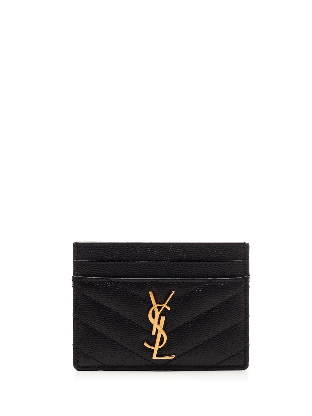 Saint Laurent Cassandre Quilted Cardholder