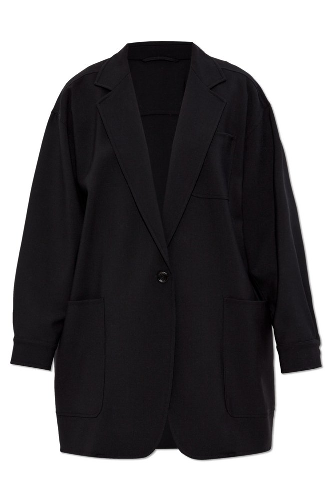 Max Mara Orlaya Single-Breasted Long-Sleeved Jacket – Cettire