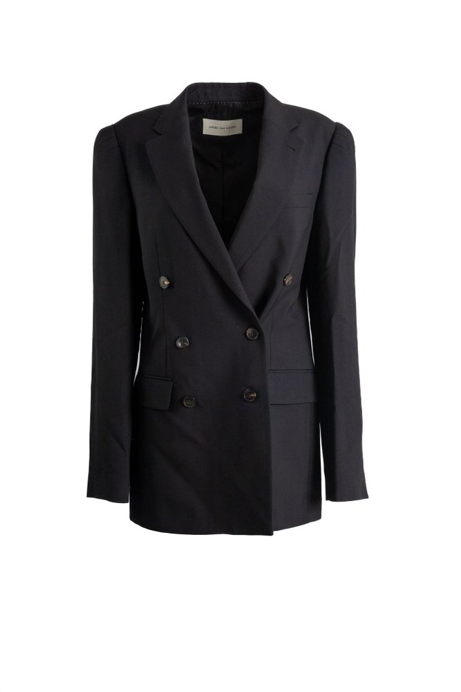 Dries Van Noten Double-Breasted Jacket – Cettire