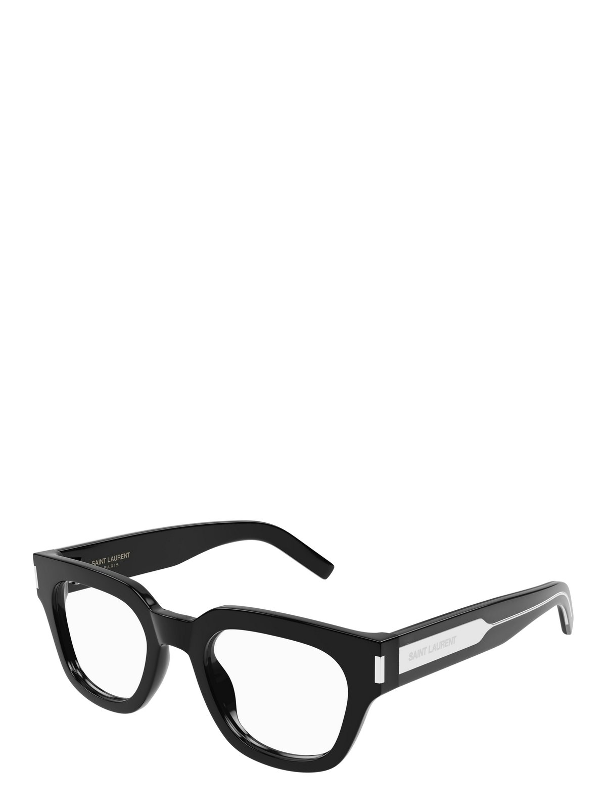 SAINT LAURENT スクエアフレムメカネ SL661 003 Saint Laurent SL 661 Eyeglasses 003 Transparent Beige - eye