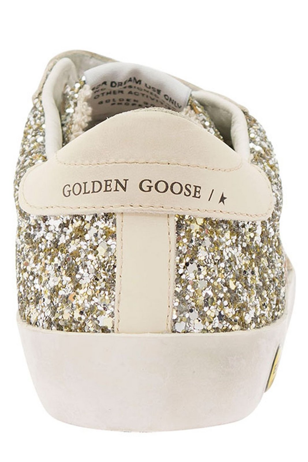Golden Goose Kids Old School Glitter Lace-Up Sneakers