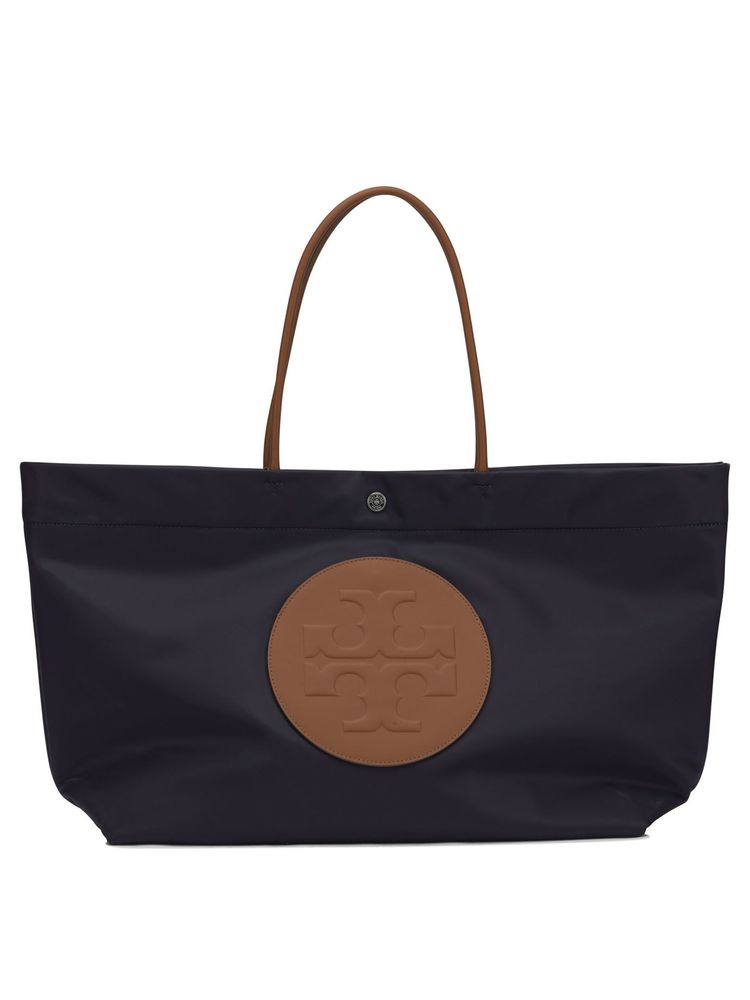 TORY BURCH 로고 미디엄 토트백