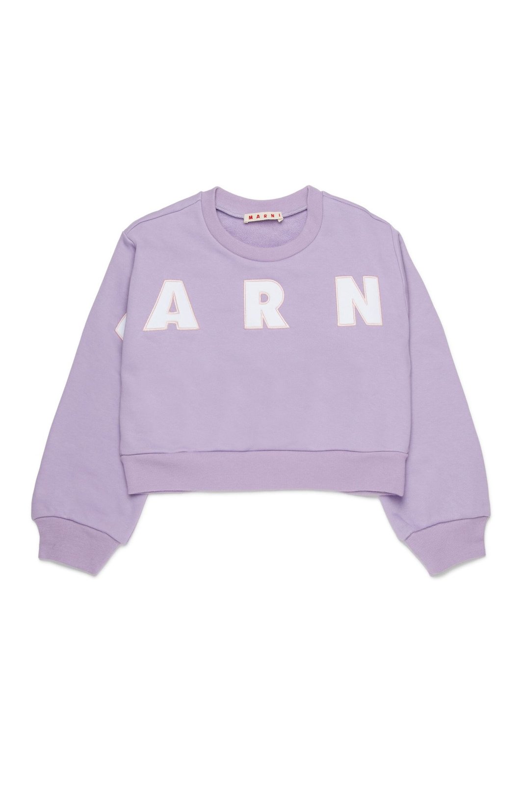 Marni Kids Logo Embroidered Crewneck Sweatshirt