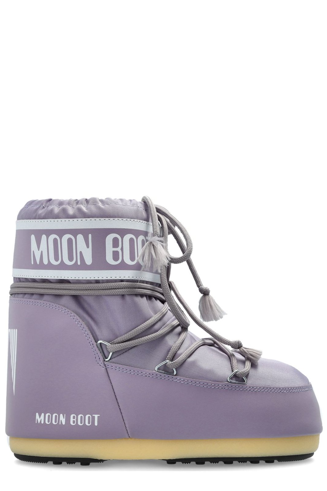 Moon Boot Icon Logo Printed Lace-Up Boots