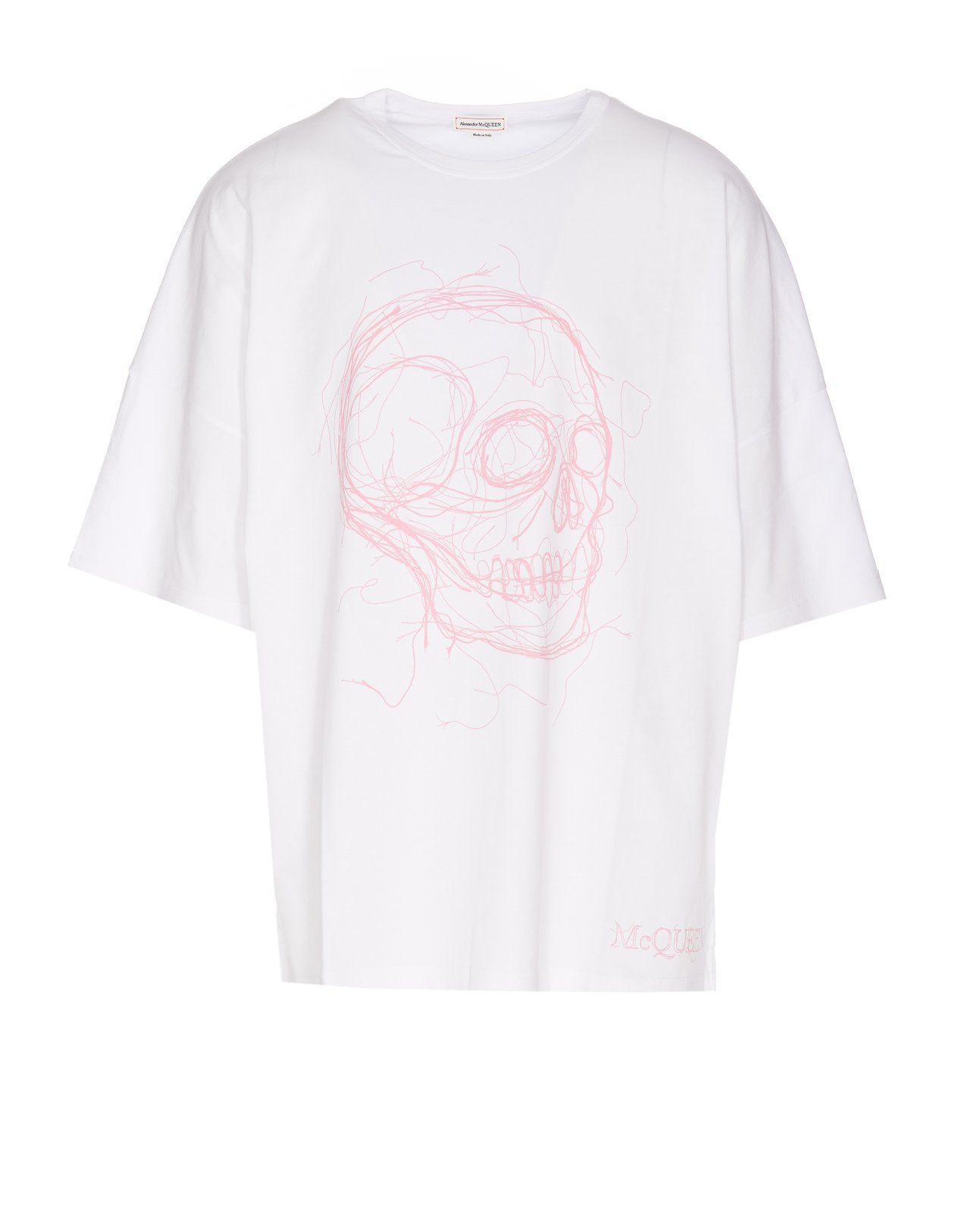 Alexander McQueen Skull Printed Crewneck T-Shirt