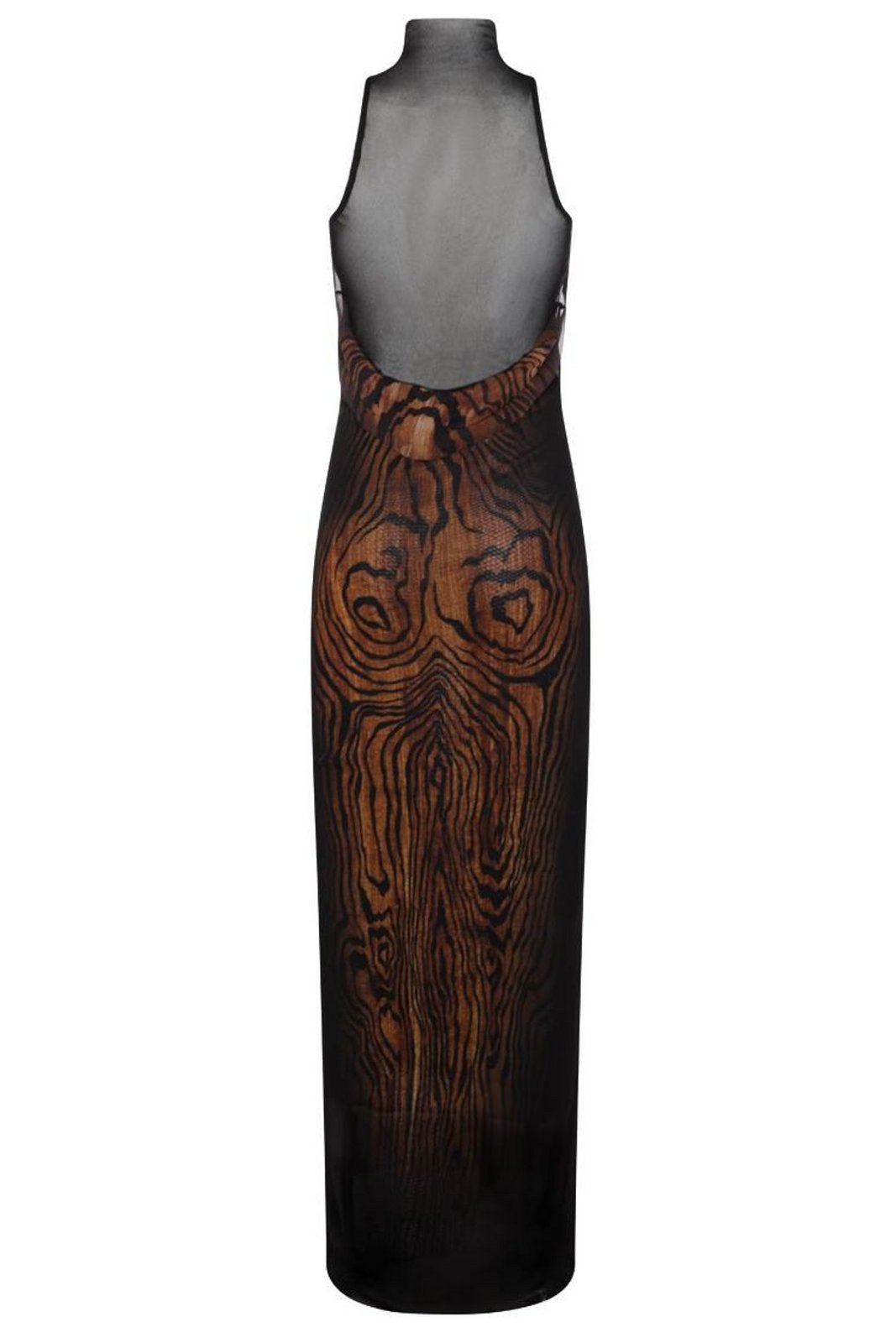 Jean Paul Gaultier The Long Draped Wood Dress