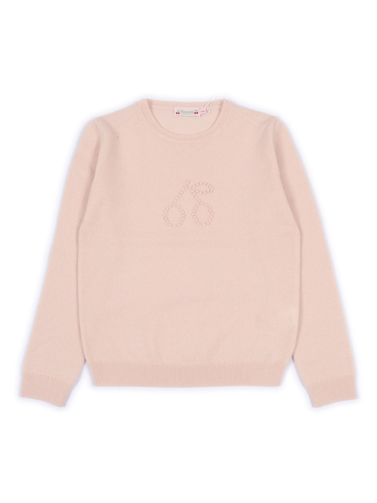 Bonpoint Jaana Cherry Fancy Knit Jumper
