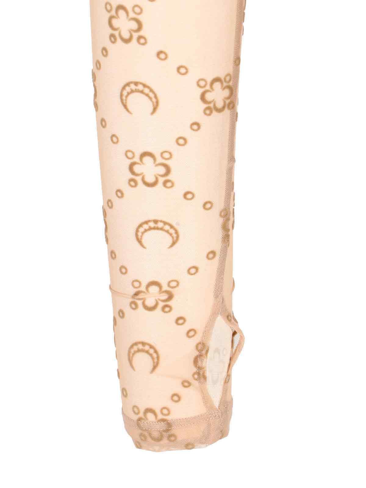 Marine Serre Second Skin Semi-Sheer Top