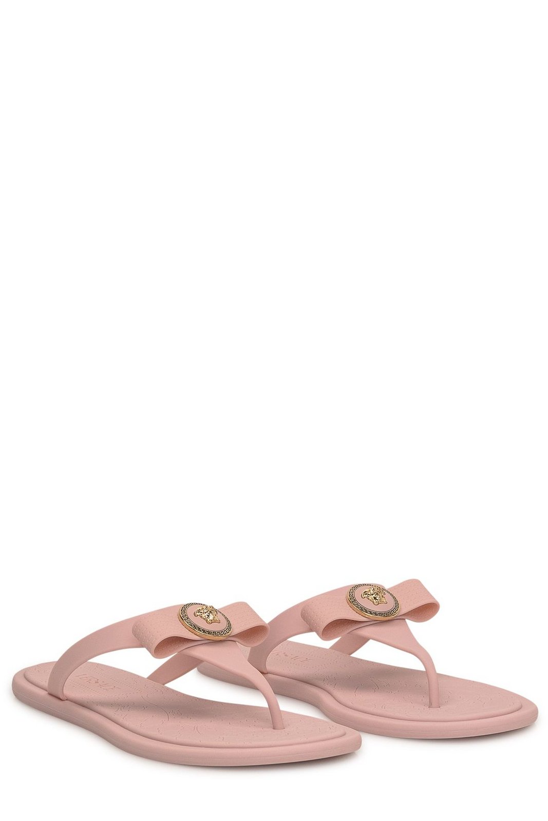 Versace Gianni Ribbon Flip Flops