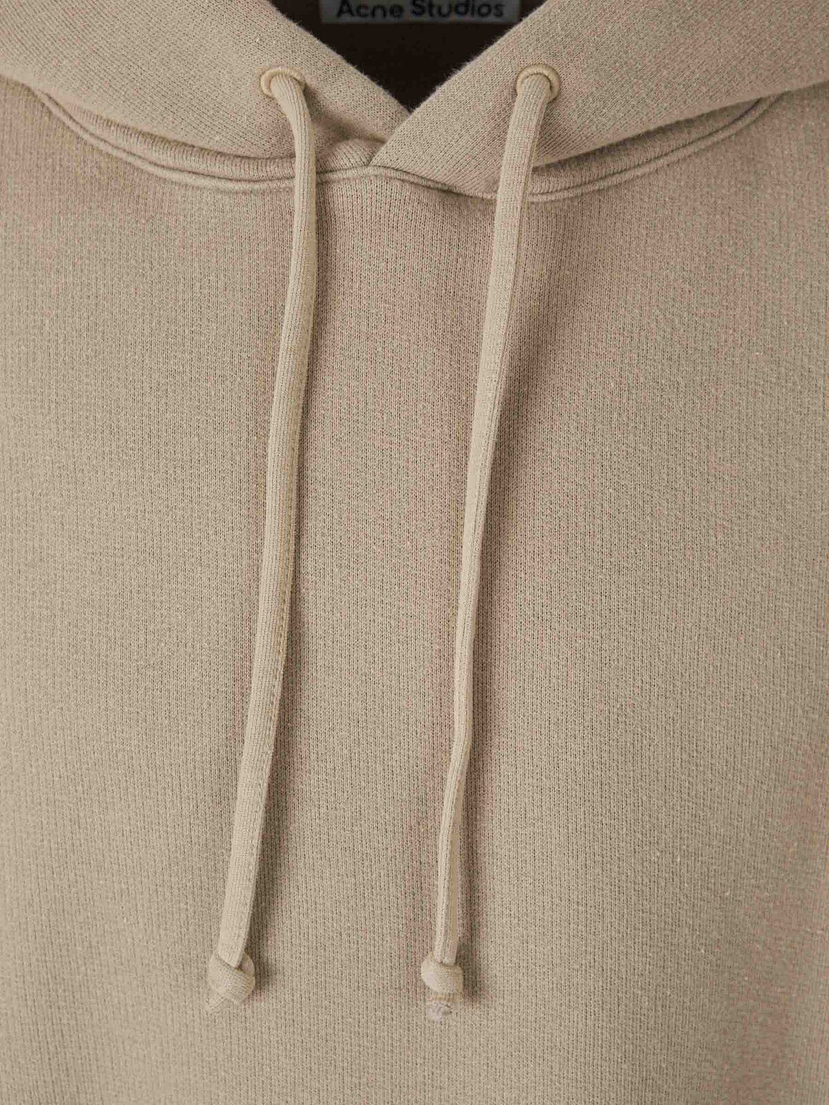 Acne Studios Logo Detailed Drawstring Hoodie