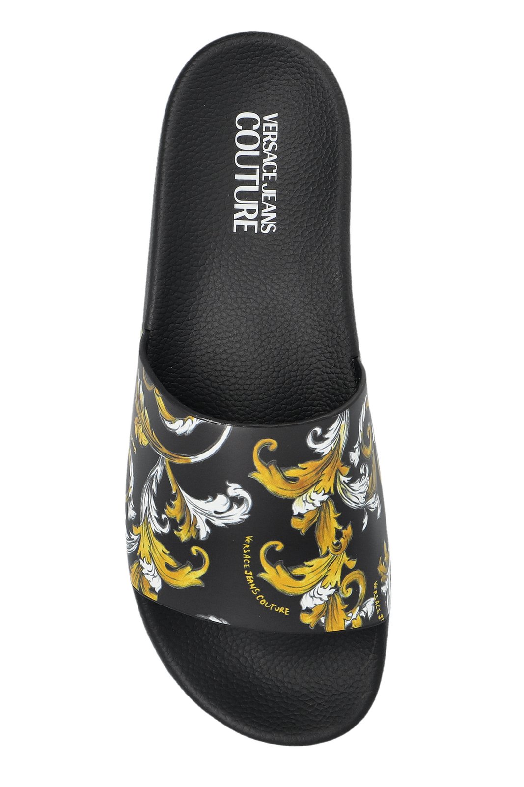 VERSACE ステゴロパンチャーズ Versace Jeans Couture Baroque Slide Sandals – Cettire