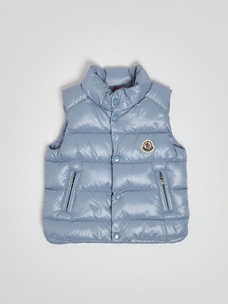 Moncler Enfant 버나드 퀼팅 다운 조끼