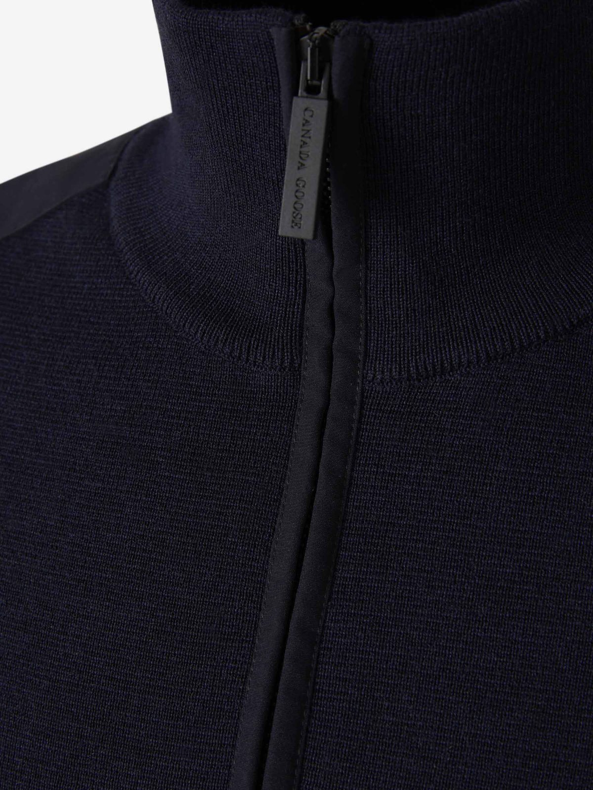 Canada Goose Stormont Logo Patch Knitted Jumper