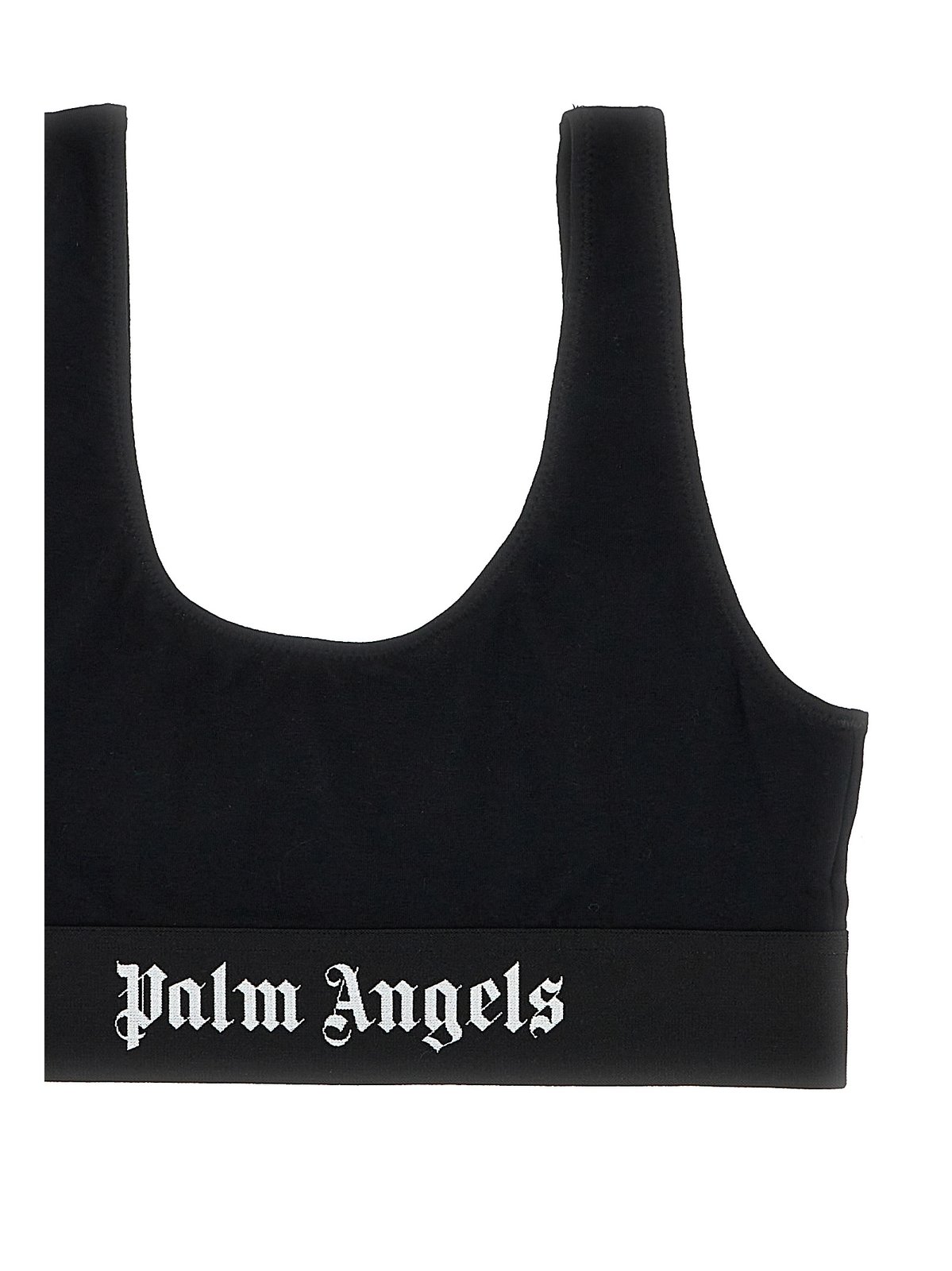 Palm Angels Scoop Back Two-Toned Bra