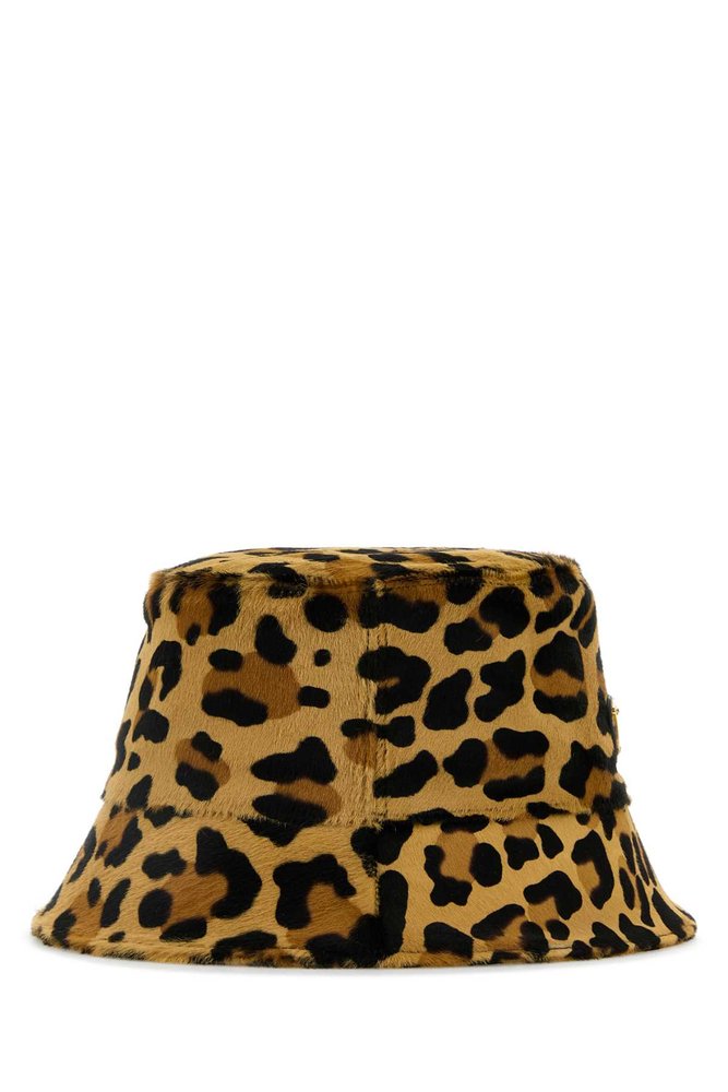 【関税&送料込み】Prada Bucket Hat Leopard Pattern Prada Leopard-Printed Bucket Hat – Cettire