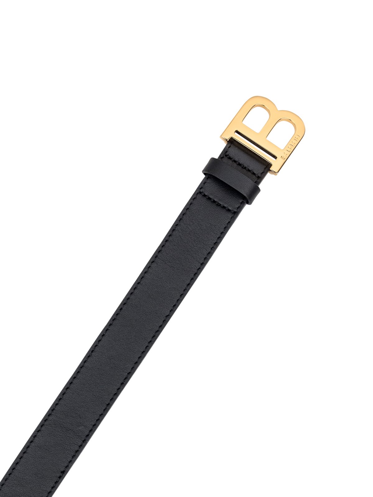Balmain Kids Logo Buckled Belt