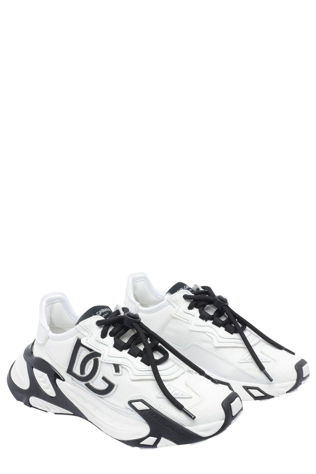 Dolce & Gabbana Day Faster DG Logo Patch Sneakers
