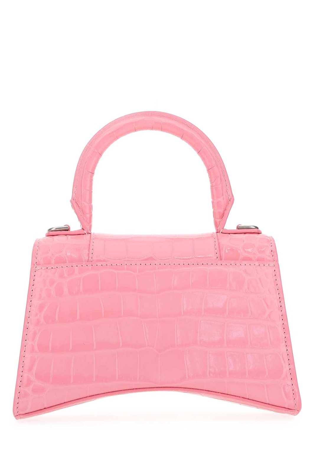 Balenciaga Hourglass XS Logo Plaque Tote Bag