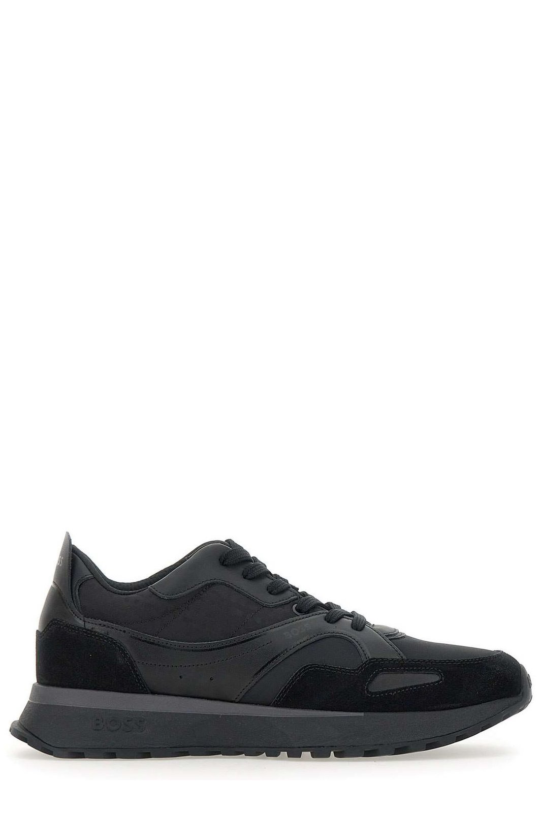 Boss Hugo Boss Logo Embossed Lace-Up Sneakers