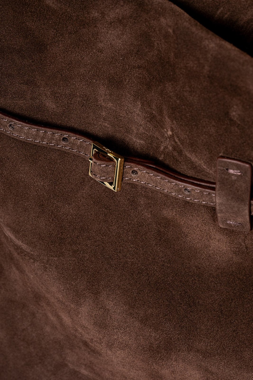 Manu Atelier Tote Du Jour Belt-Detailed Tote Bag