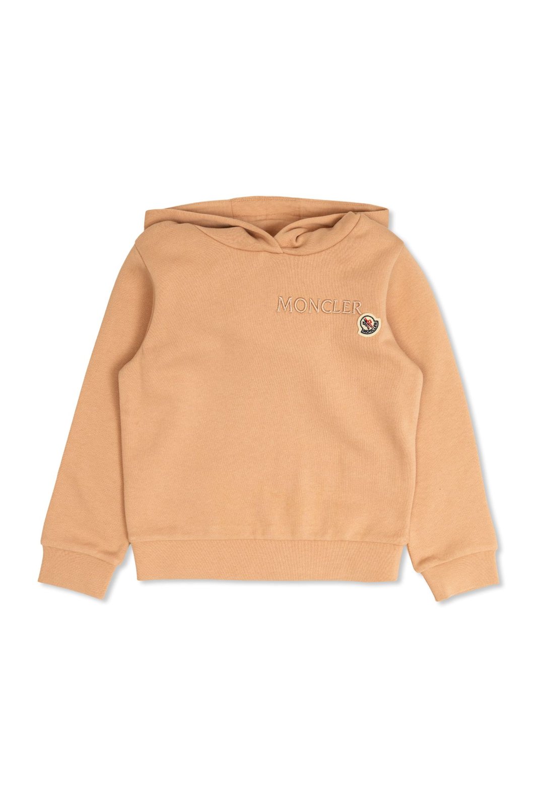 Moncler Enfant Logo Embroidered Hoodie