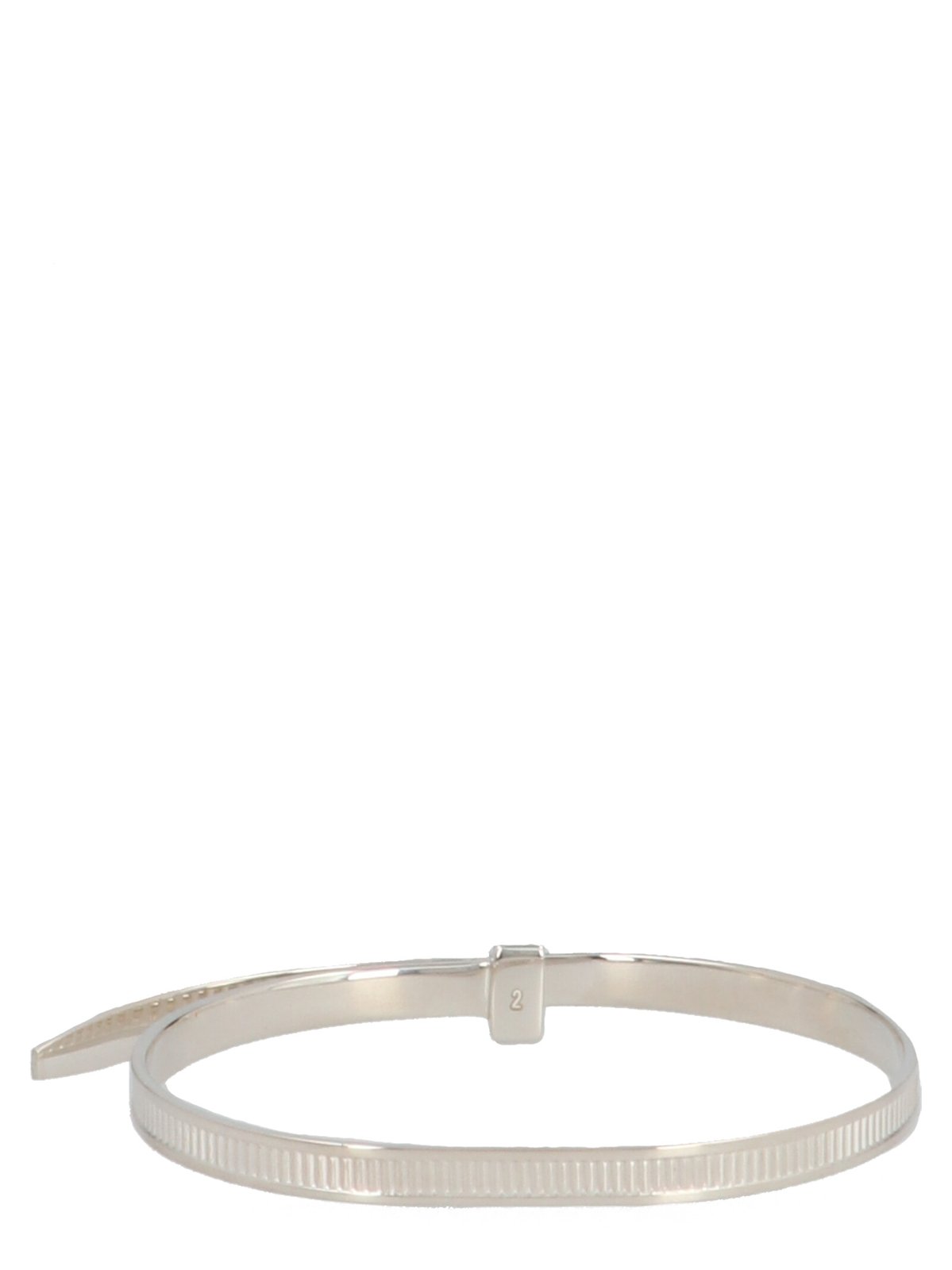 AMBUSH シルバー Zip Tie bracelet Ambush Zip-Tie Bracelet - Silver | Editorialist